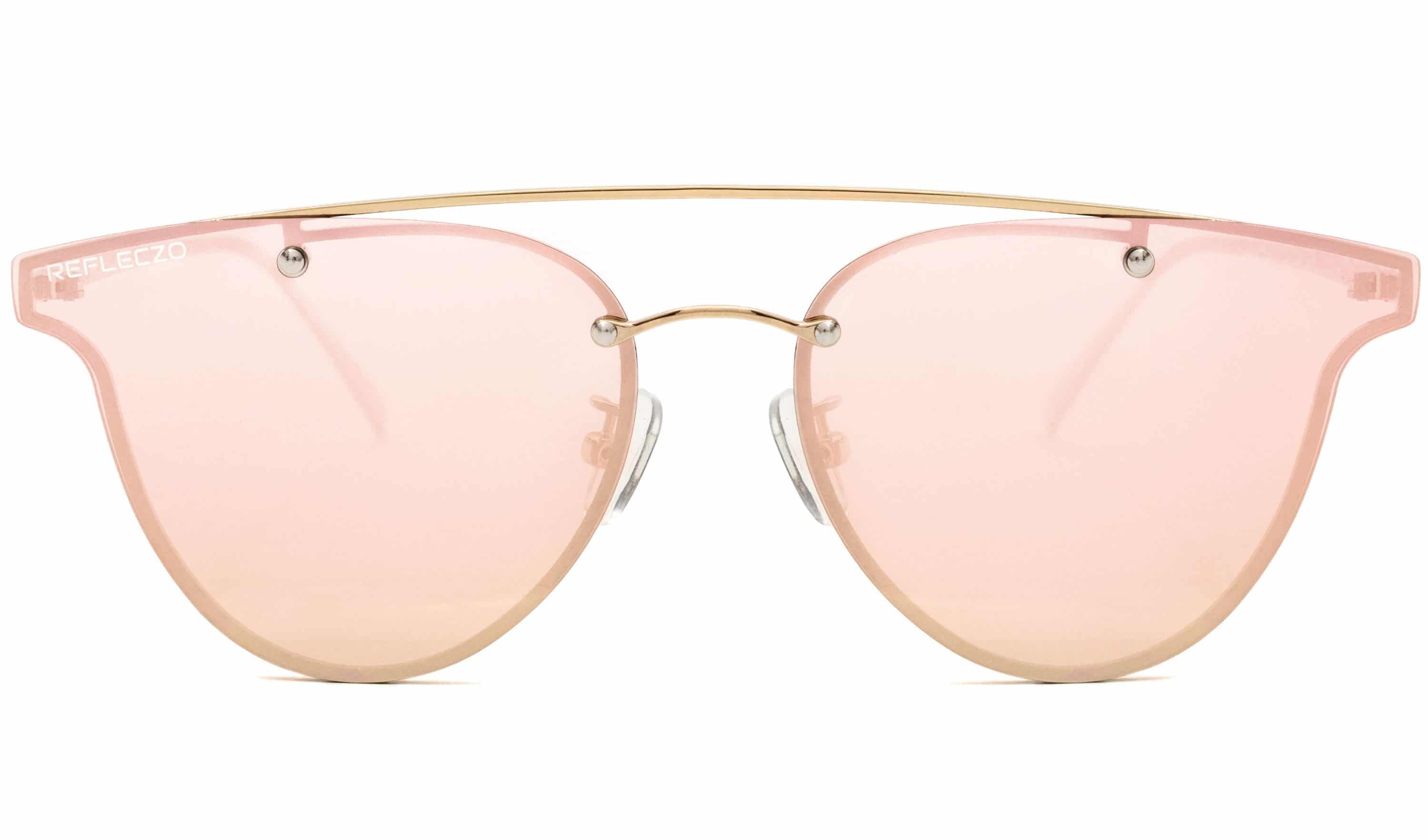 Bold Pink Mirrored