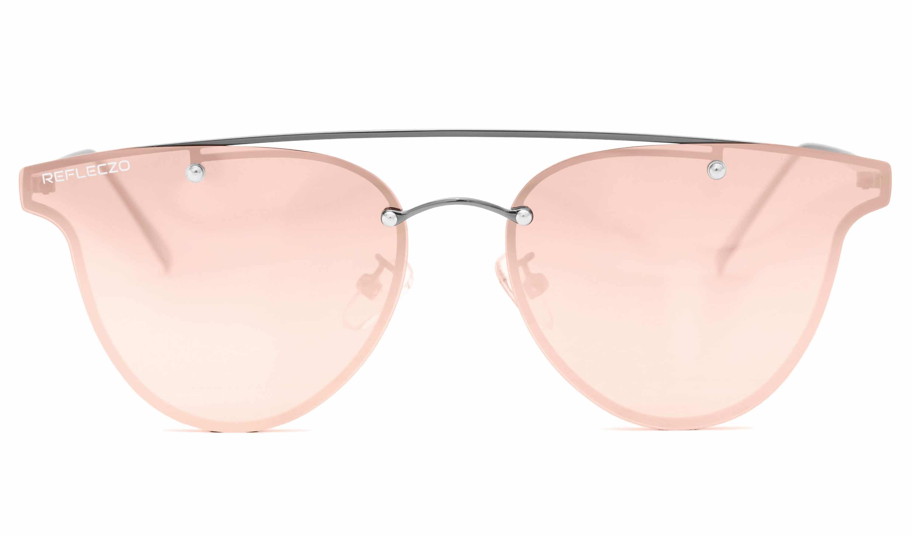 Bold Black Pink Mirrored